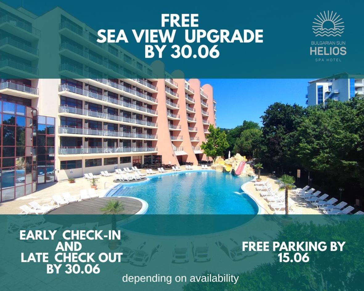 Helios Spa Hotel Золотые Пески Экстерьер фото